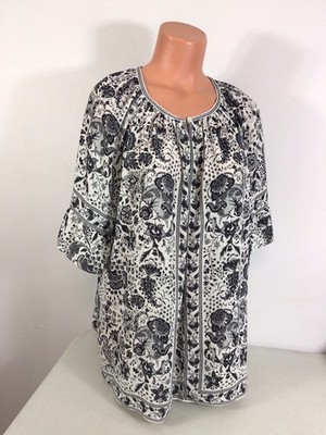 Max Studio Blouse Top Womens 1X