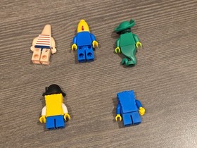 5 Lego Minifigures Lot SpongeBob Pirate Patrick The Flying Dutchman 3817