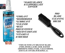 ANDIS 7 en UNO CUCHILLA CORTACÉSPED CUIDADO PLUS SPRAY Limpiador, Refrigerante y Cepillo de Limpieza