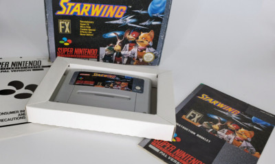 *GC* Starwing - Super Nintendo SNES - Boxed & Complete PAL UK Collectors