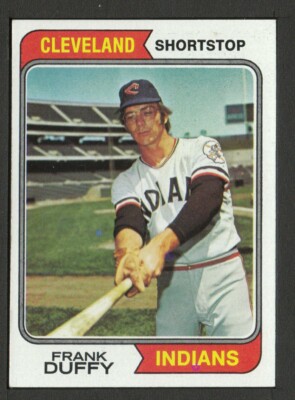 1974 Topps #81 Frank Duffy Cleveland Indians nrmt