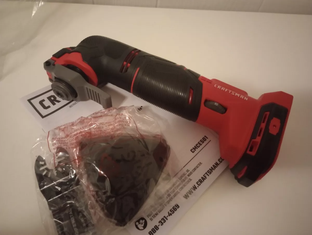 New Craftsman CMCE501 V20 Cordless Oscillating Tool use 20 CMCB201