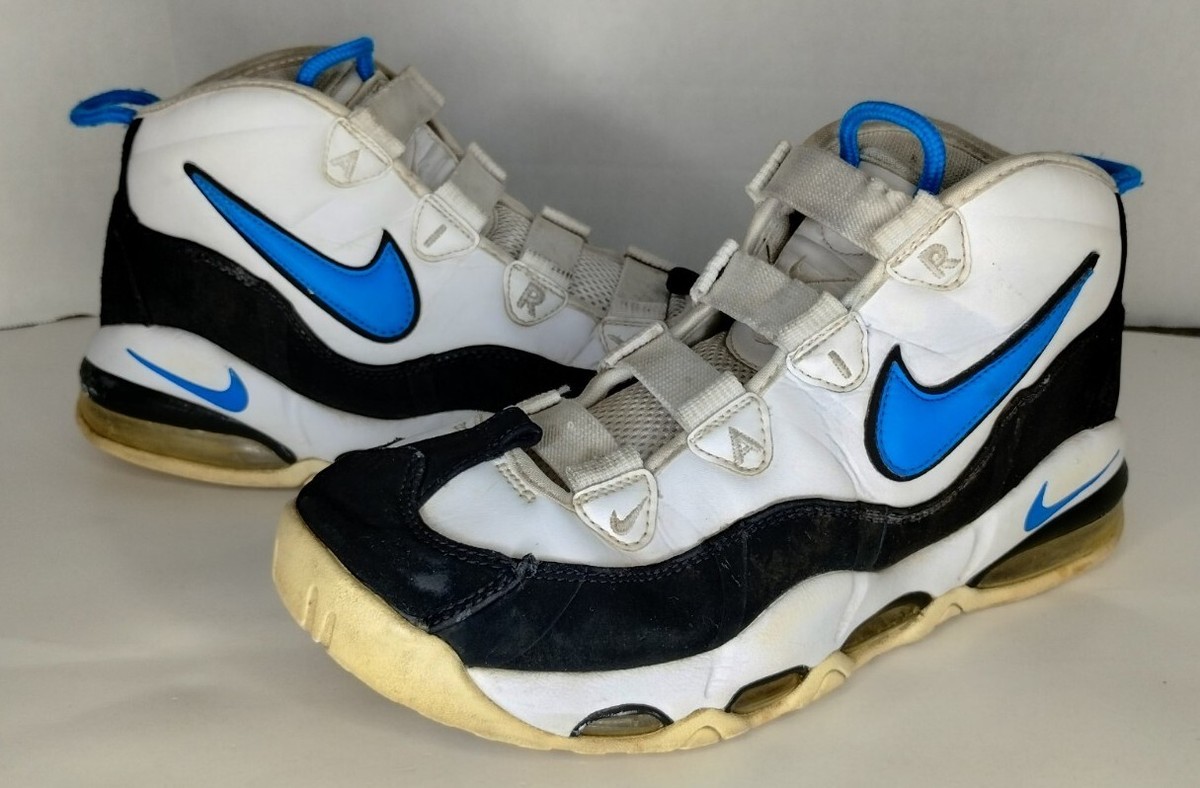 シューズ(男性用) Nike airmax uptempo 94 Nike Air Max Uptempo 95 Orlando Magic Blue White Black Mens