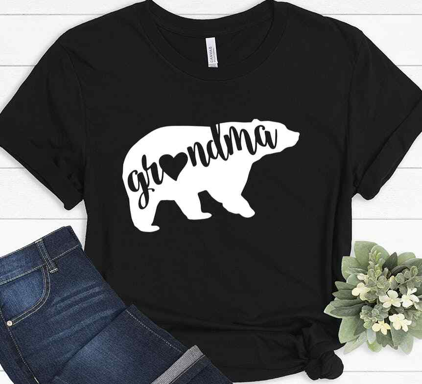 Grandma Bear Cute Mothers Day Gift For Grandmother Gifts Christmas T-shirt