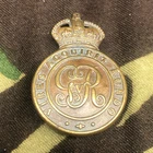 Original WW1 British Army Cap Badge - Royal Military College, Sandhurst