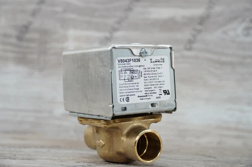 Honeywell V8043F1036 Motorized 3/4 - 24V Sweat Zone Valve