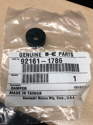 KAWASAKI Motorcycle Part OEM DAMPER 7.8X26X10 P/N 92161-1786 NEW
