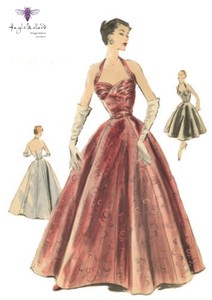 1950's elegant dresses