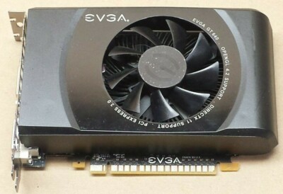 EVGA NVIDIA GEFORCE GT640 VIDEO CARD 2GB 128 BIT GDDR3 (mc860)