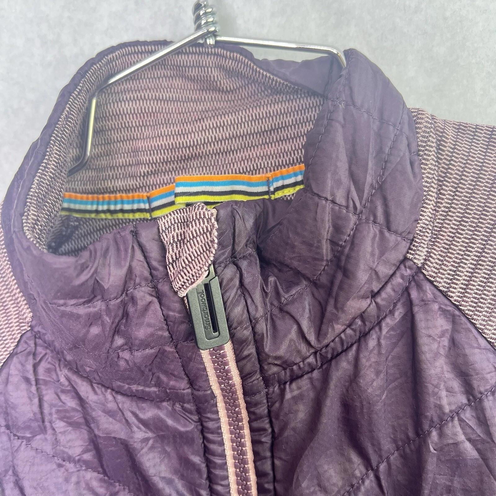 smartwool propulsion quilted full zip high neck jacket