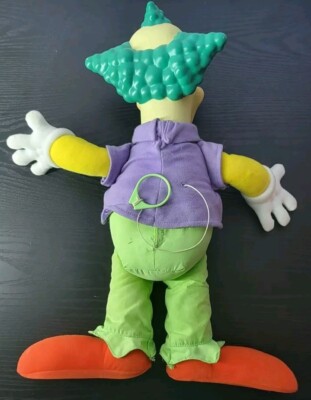 Simpsons Killer Krusty the Clown Treehouse Of Horror Talking Doll