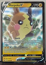 Morpeko V 037/072 SWSH Shining Fates Ultra Rare Pokémon - NM    NS4