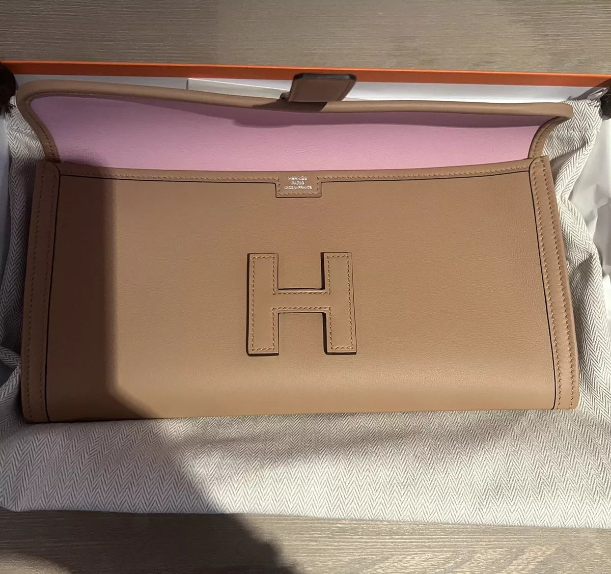Pochette hermes jige sale