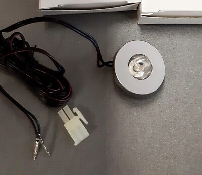 Einbaustrahler-Set (2er-Set) Rolux, Power LED,  Einbauleuchten Alu/Silber