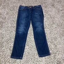 Seven 7 Womens Jeans Size 10 Skinny Dark Blue