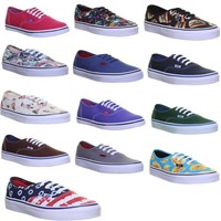 Vans Authentic Hula Unisex Canvas Trainers Vans Authentic Hula Unisex Canvas Trainers