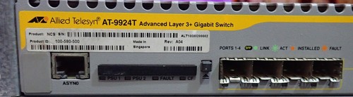 Allied Telesyn AT-9924T-EMC-20 24 Port Advanced Layer 3+ Gigabit Ethernet Switch - Picture 4 of 10
