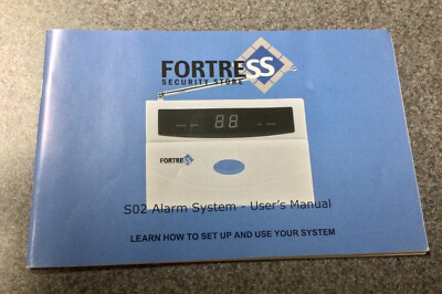 Fortress Home Security System S02 Users Owners Manual | eBay