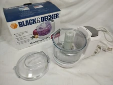 Black & Decker 60W Electric Mini Food Processor Handy Chopper Plus HC3000