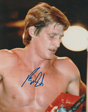 Kevin Von Erich Autographed 8x10 WCCW WWE HOF Iron Claw F852