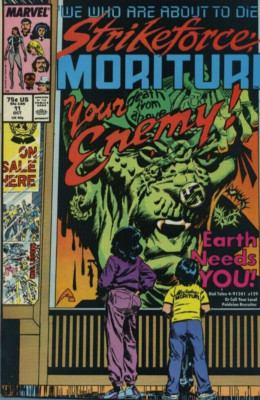 Strikeforce Morituri #11 Comic 1987 - Marvel Comics - New Universe