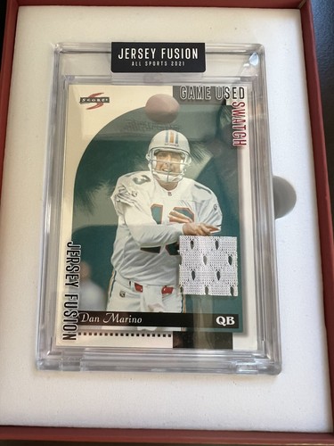All Sports Jersey Fusion Dan Marino Card Miami Dolphins - 第 1/2 張圖片