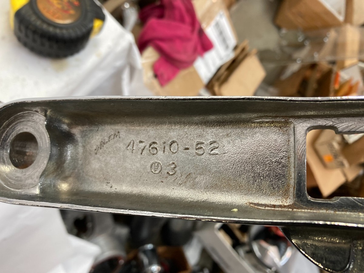 Harley chrome Ironhead Sportster rear swingarm nice never Harley chrome Ironhead Sportster rear swingarm nice never