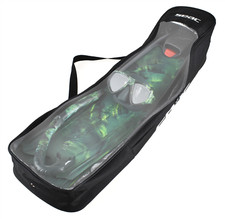 SEAC Motus Dive Fins - Camo Green, Size 36/38 0890087216452A