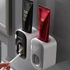 Automatic Toothpaste Dispenser Wall-Mounted, Waterproof, and Essential Bathroom