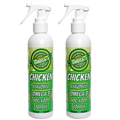 GREEN SEAL PRODUCTS Dog Food Topper Roast Chicken Flavor 2 Bottle Deal