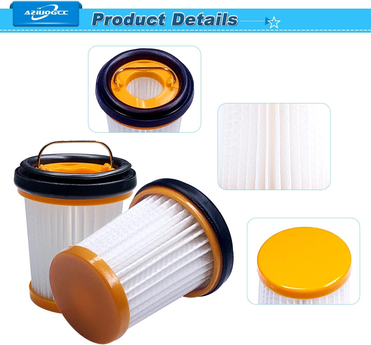 Wandvac Filter Replacement for Shark WV201 Wandvac Handheld Vacuum ion w1 cordf eBay