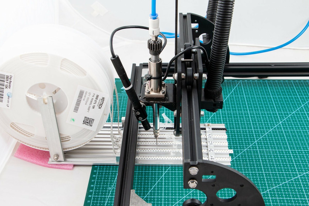 PickSoEasy PSE-20 Macchina Pick And Place SMT Con 2 MICROSCOPI AV E 9 TFT - Bundle Completo