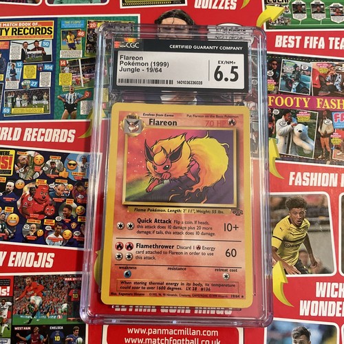 Flareon (Unlimited) graded CGC 6.5 for sale on eBay