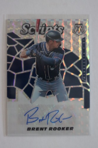 2021 Panini Mosaic - Scripts Brent Rooker Auto #SCR-RO (AU, RC)
