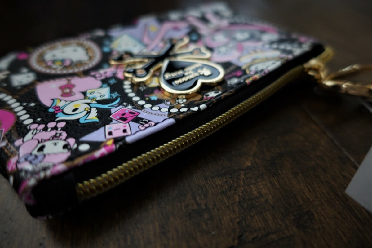 NWT Tokidoki X Hello Kitty BLACK DIAMONDS Rare WRISTLET + KEY