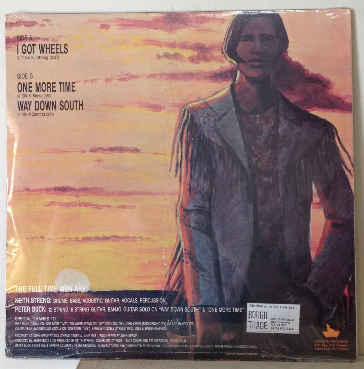 SEALED Full Time Men 1984 Fast Is My Name 12