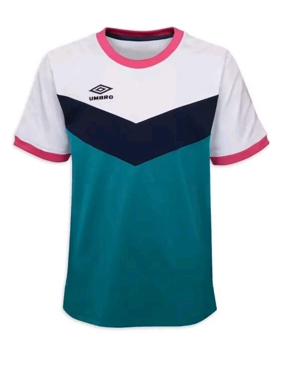 Conjunto de camiseta y corta de fútbol juvenil Umbro para niños talla XXL de 4 piezas. NUEVO Foto 2 de 4