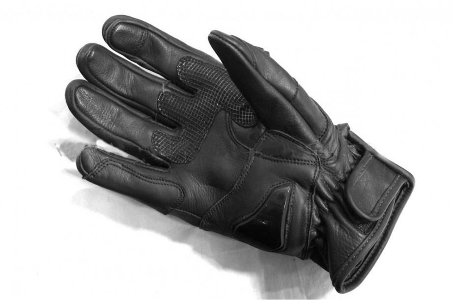 SM Storm Men's Cowhide Leather Motorcycle Biker Gloves – Racing & Sport – Knuckle Armor
