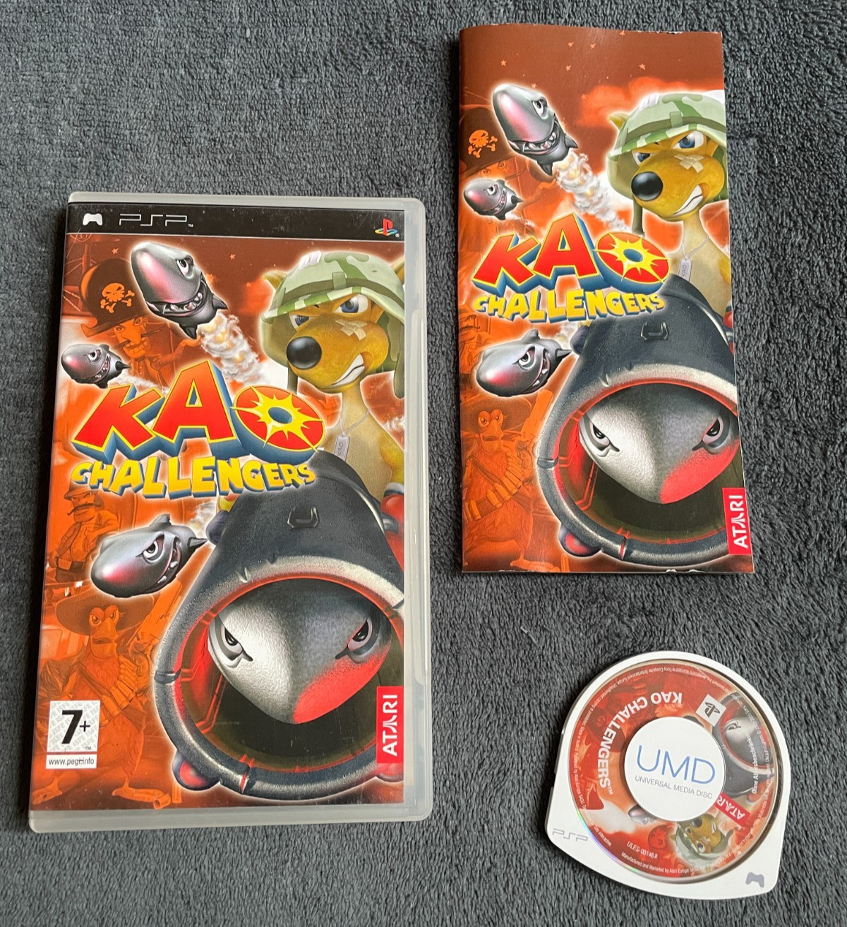 Kao Challengers complet sur Playstation Portable PSP - FR TBE