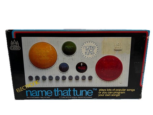 Vintage 1980 Castle Electronic Name That Tune CIB mit Liederbuch & Spielgeld - getestet - Bild 2 von 16