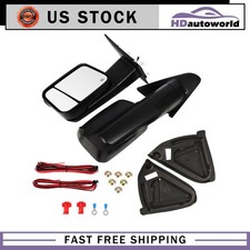 2pc Tow Mirrors For 02-08 Dodge Ram 1500 2500 3500 Power Heated Turn Signal 2pc Tow Mirrors For 02-08 Dodge Ram 1500 2500 3500 Power Heated Turn Signal