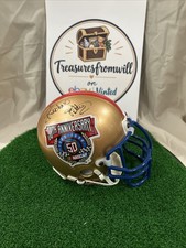 NASCAR 50th Anniversary Richard Petty Autographed Rare Mini Football Helmet