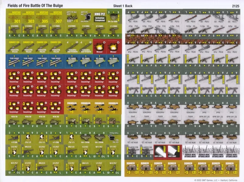 GMT Games Fields of Fire: The Bulge Campaign GMT 2125 - Image 4 of 4