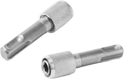 2 Stück SDS Plus Adapter,Silber Sechskantschaft Bithalter,Sds Plus Adapter,Bit 