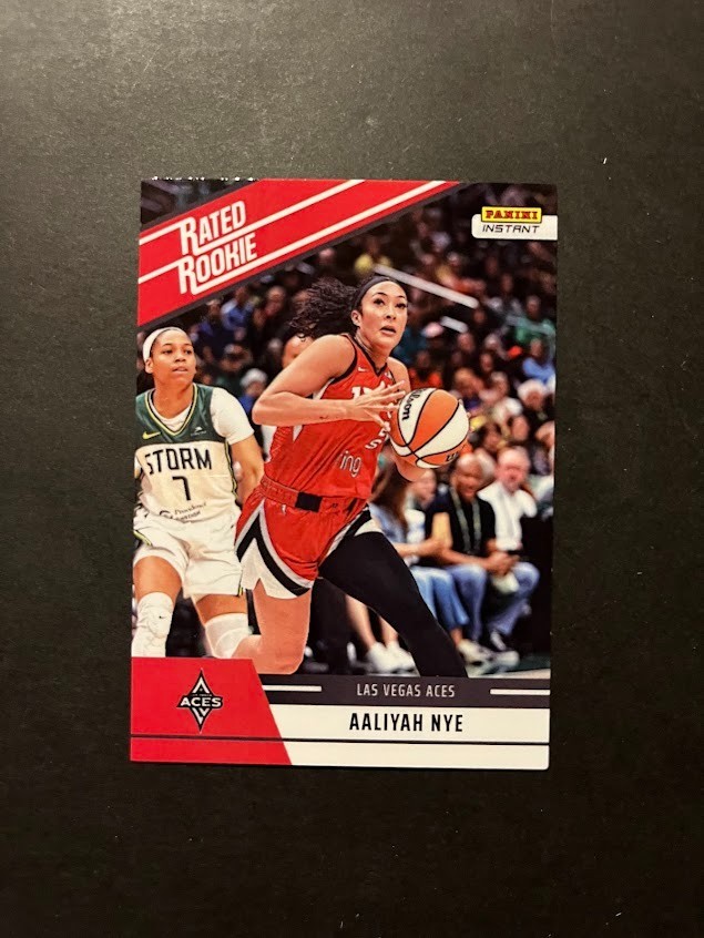 2025 Panini Instant WNBA Retro Rated Rookie #14 /2467 Aaliyah Nye