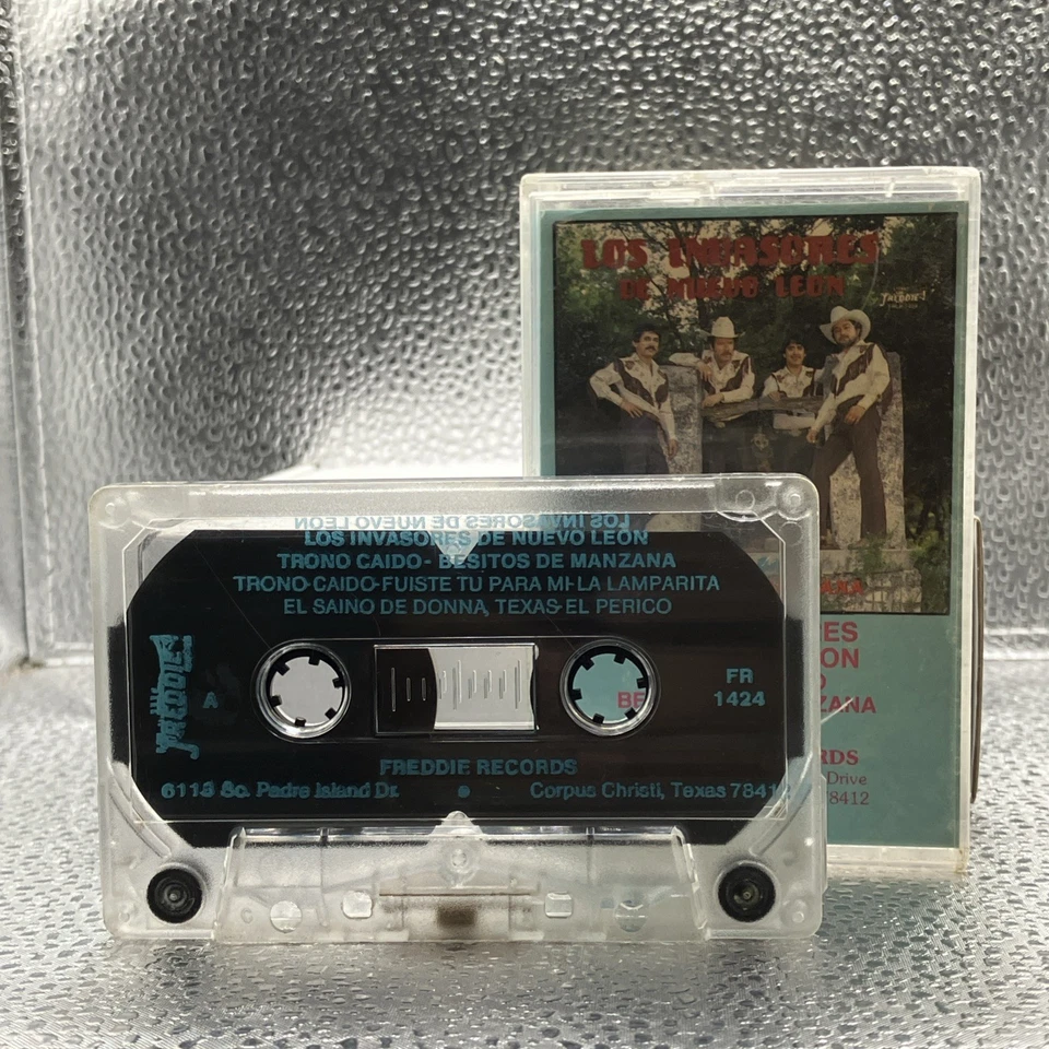 Los Invasores de Nuevo León - Trono Caído Cassette Tape NEW Sealed 1988 Foto 3 de 4