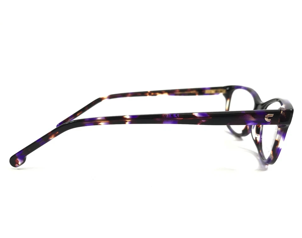 Carrera Eyeglasses Frames 3008 KHZ Purple Tortoise Cat Eye Full Rim 51-14-140 - Image 4 of 4