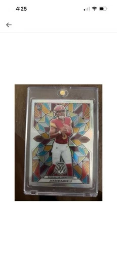 2024 Panini Mosaic - Stained Glass Jayden Daniels #SG-17 (RC)