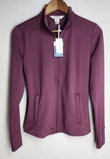 Tommy Bahama Women's Medium NWT Mauve Everyday Active Jacket Full Zip UPF 50 M