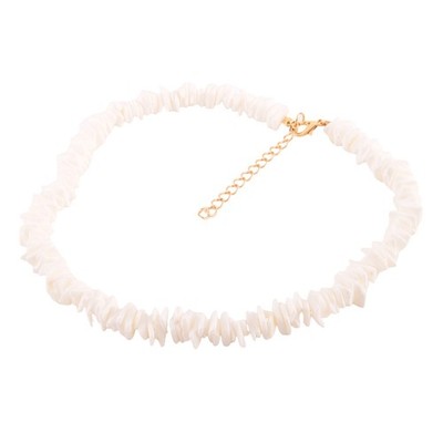 Puka Halskette für Damen Boho Tropical Hawaiian Beach Puka Surfer Choker9244